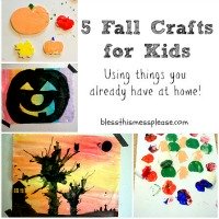 5 Fall Crafts for Kids