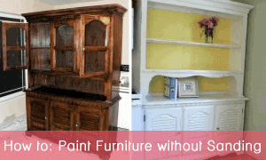 How to: Paint Furniture