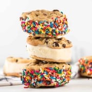 stack of ice cream sandwiches