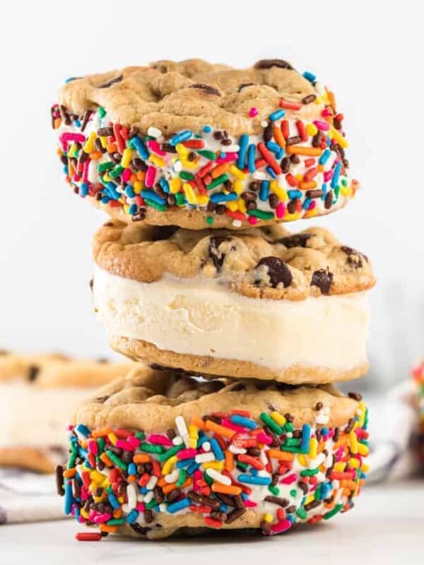 stack of ice cream sandwiches