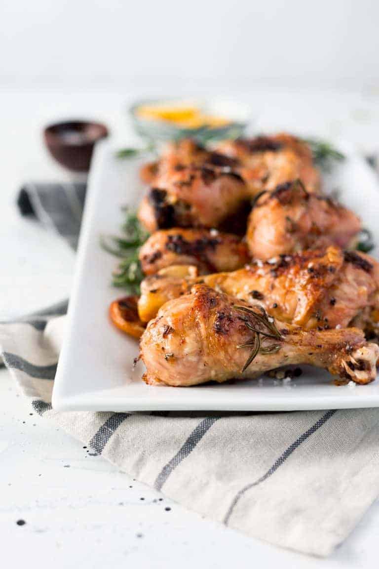 Simple Oven Roasted Chicken Drumsticks Easy Chicken Dinner Recipe