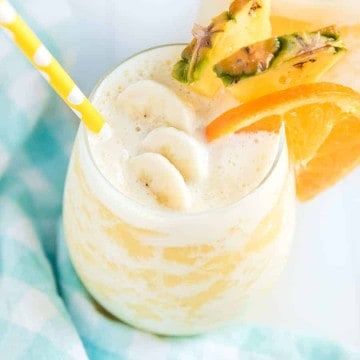 Orange Pineapple Banana Smoothie