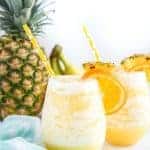 orange pineapple banana smoothies