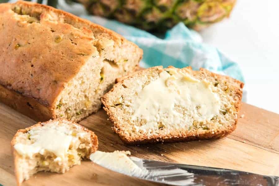 Moist and sweet, zucchini pineapple bread is a scrumptious and unexpectedly delicious treat that you need to try today!