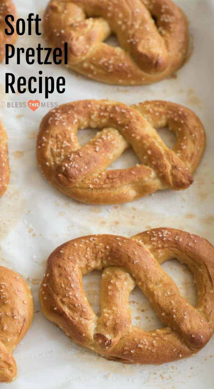 Big Soft Pretzels Recipe Easy Homemade Soft Pretzels