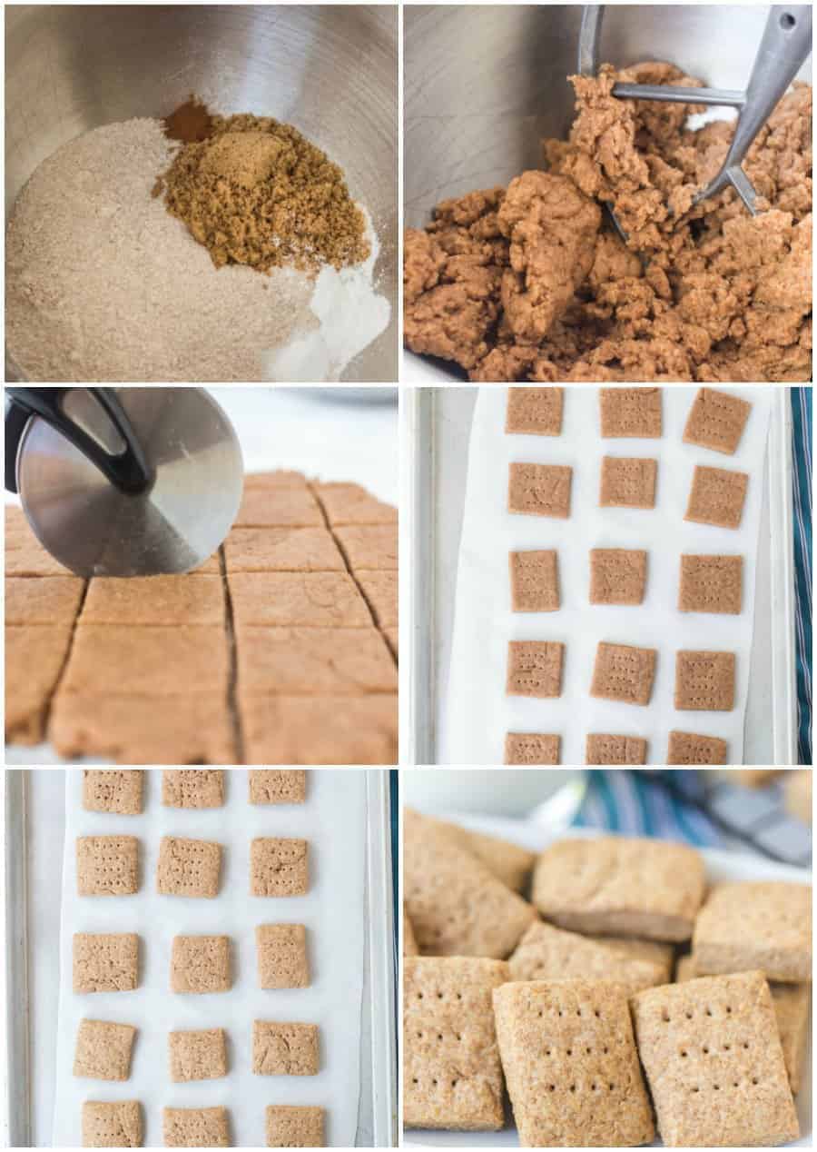 simple homemade graham crackers recipe how to image