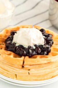 Blueberry Topping for Waffles, Pancakes, or Ice Cream