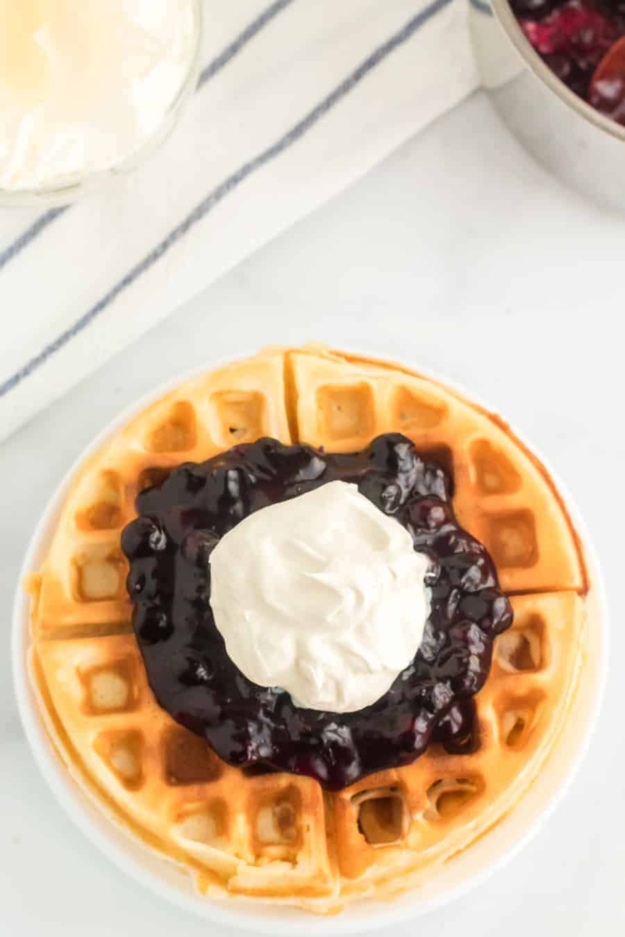 Blueberry Sauce for Waffles Recipe