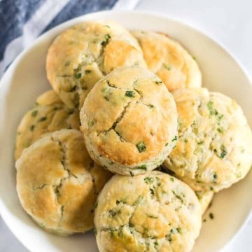 Homemade Chive Biscuits