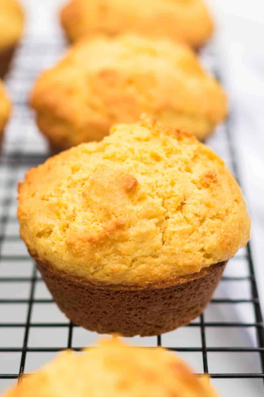 Easy Homemade Cornbread Muffins Recipe | Bless This Mess