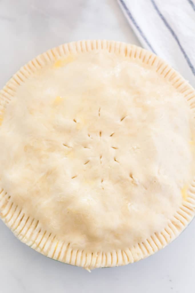 Simple Pie Crust (made with shortening and butter) — Bless this Mess