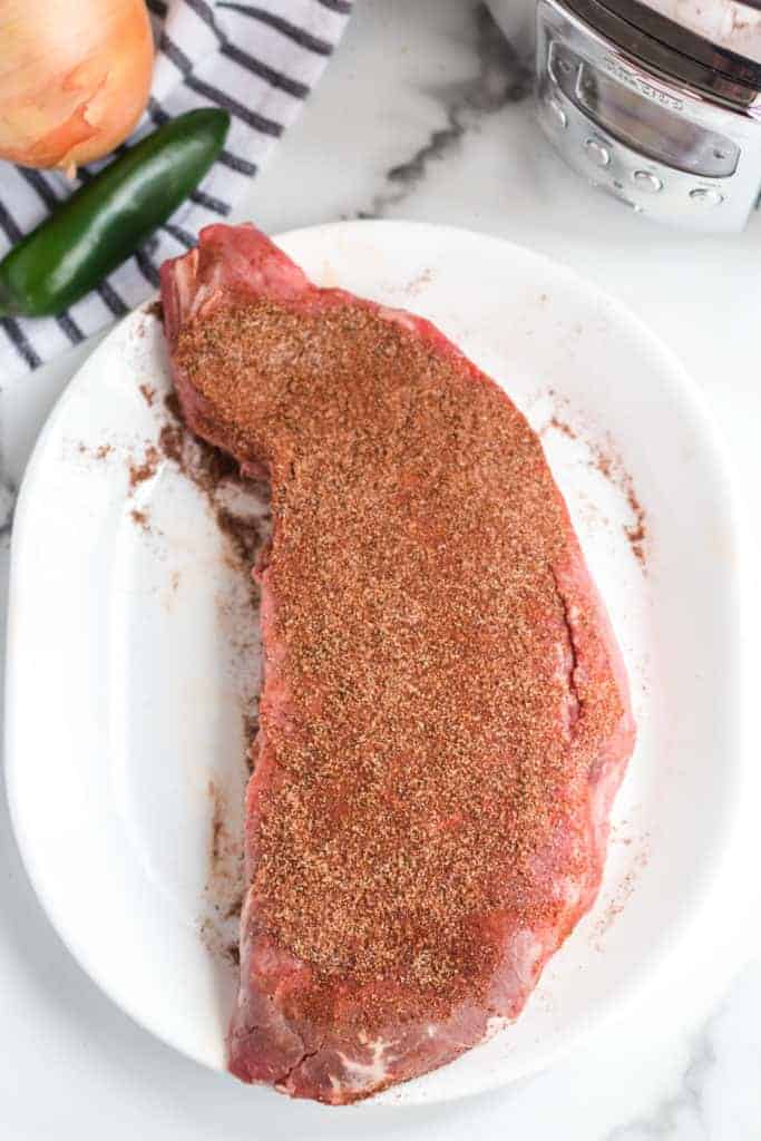 Steak Carnitas Meat in the Crockpot Bless This Mess