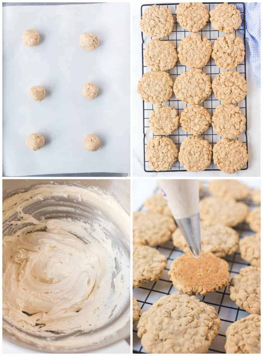 how to make oatmeal cream pie sandwich cookies image