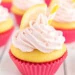 Not only are Pink Lemonade Cupcakes absolutely adorable--they're also the fluffiest tart and refreshing bite of lemony cake and frosting, perfect for any summer celebration.