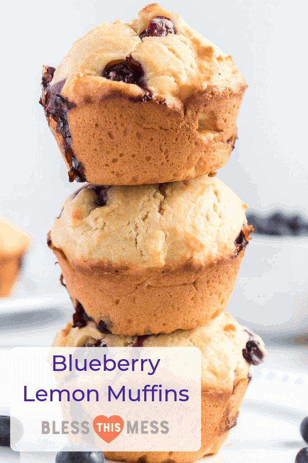 Fruity and light, Blueberry Lemon Muffins are the perfect on-the-go breakfast, and they're easier than you could imagine to make.