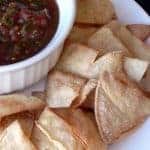 Image of Homemade Baked Corn Tortilla Chips