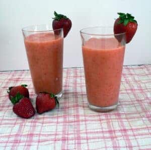 Strawberry Lemonade Slushie