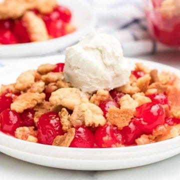 Homemade Cherry Crumble Recipe