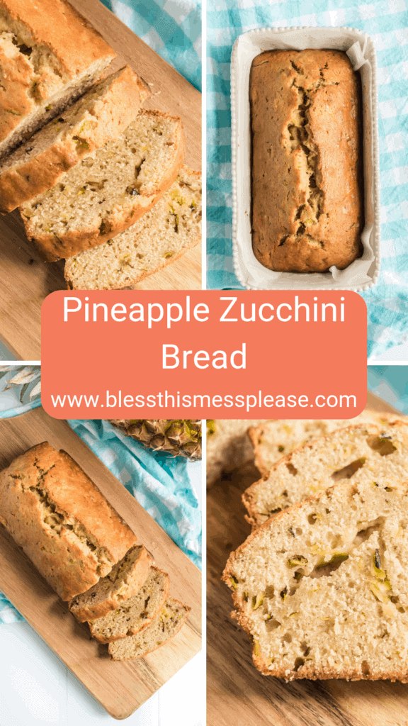 Moist and sweet, zucchini pineapple bread is a scrumptious and unexpectedly delicious treat that you need to try today!