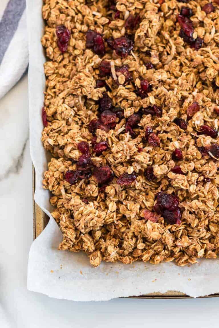 Homemade Cinnamon Granola Recipe How to Make Granola