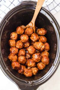 Crockpot Honey Teriyaki Meatballs
