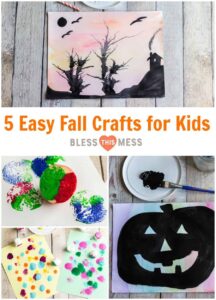 5 Fall Crafts for Kids