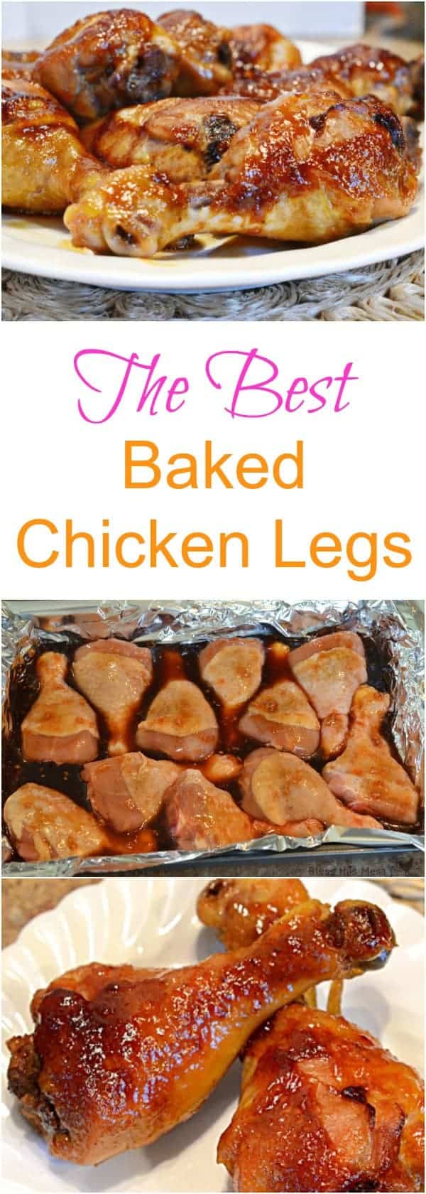 The Best Baked Chicken Legs - Bless This Mess