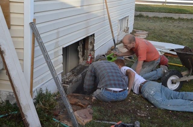 biggest mess: renovations of the home
