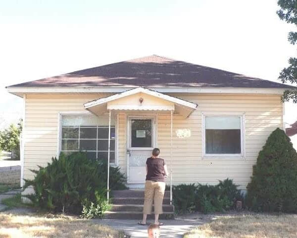 house as purchased, tour before reno