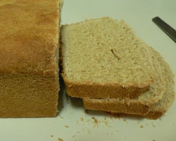 soft sandwich bread sliced fresh from the loaf