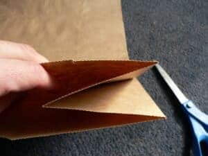 Upcylce: Blank Cards from a Brown Paper Bag