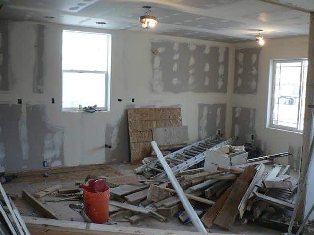 renovation of the house