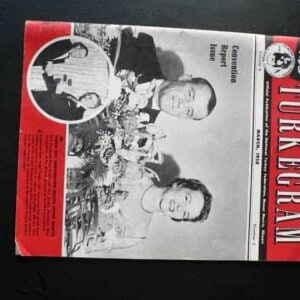 things found in the walls: trucker gram magazine from the 50's