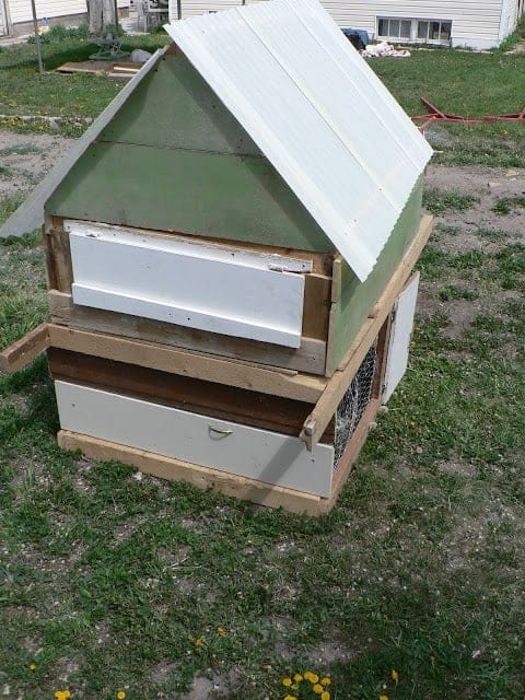 chicken coop DIY and rustic