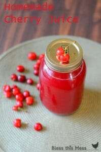 How to Make Homemade Cherry Juice with a Steam Juicer