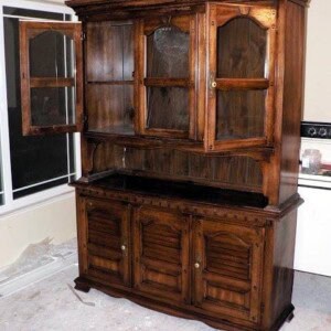 wood hutch