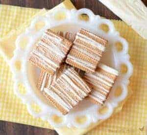 Lemon Filled Shortbread Cookies with White Chocolate and Lemon Sugar