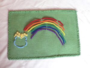 How to: No Sew St. Patrick's Day Placemat