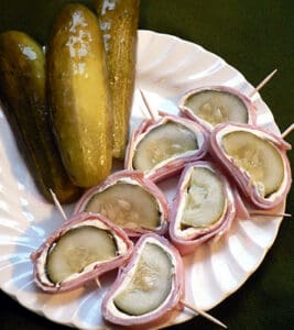 Doobers: Pickle, Ham, and Cream Cheese Appetizer