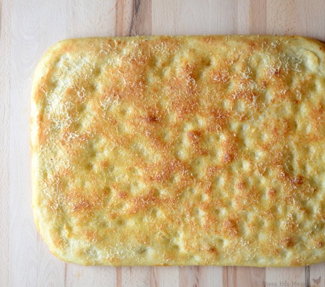 Parmesean foccacia bread by America's Test Kitchen