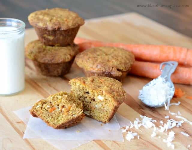 morning glory muffins two