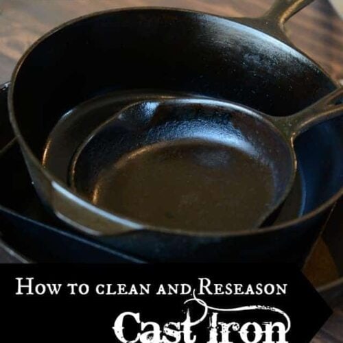 How to Clean and Re-Season a Cast Iron Skillet How to Clean and Re-Season a Cast Iron Skillet