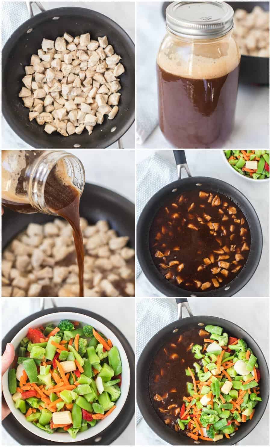 easy chicken stir fry how to collage