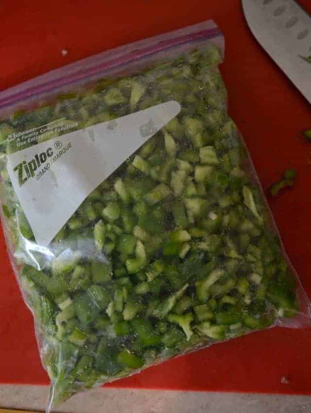 How to save green peppers, the best and easiest way from www.blessthismessplease.com