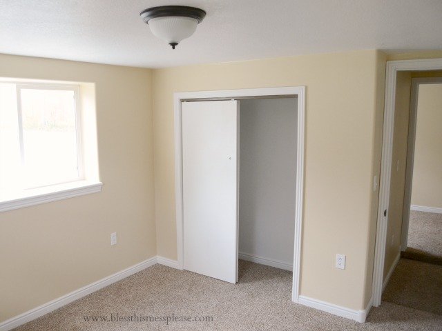 bedroom downstairs, open floor plans