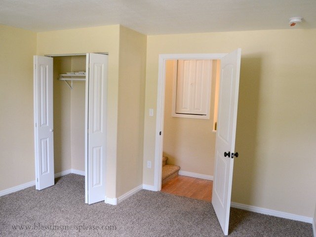 bedroom upstairs, open floor plans