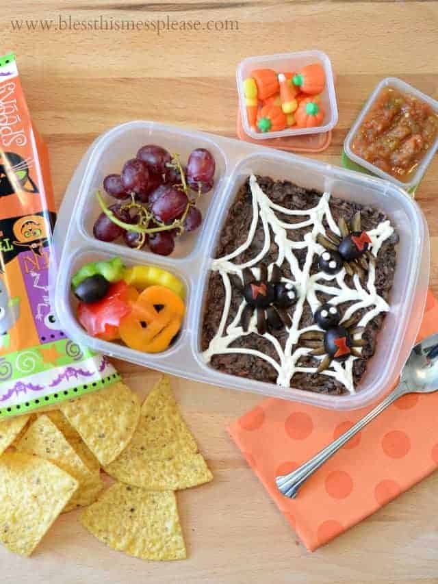 Awesome lunch box ideas from www.blessthismessplease.com