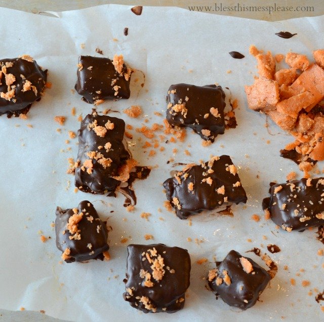 Homemade Butterfingers Halloween Butterfinger Recipe With Candy Corn