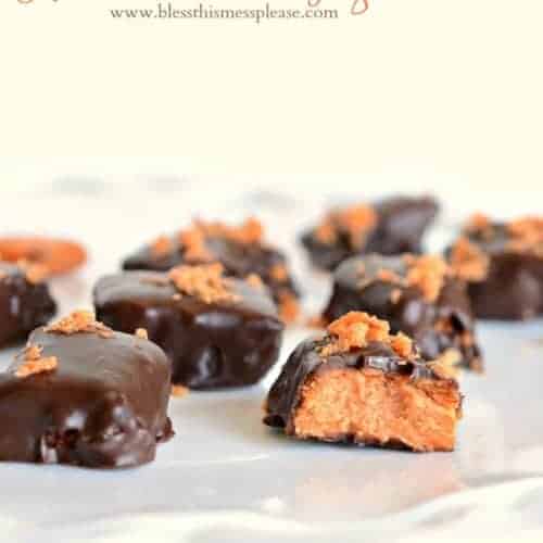 Homemade Butterfingers Halloween Butterfinger Recipe With Candy Corn
