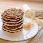 Image of White Chocolate Ginger Cookies, Stacked
